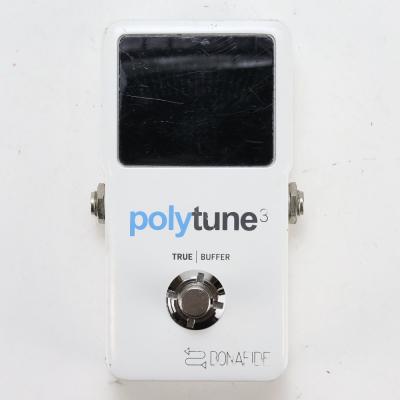 【中古】 チューナー tc electronic PolyTune 3 バッファー内蔵 ポリフォニックチューナー ポリチューン ペダルチューナー