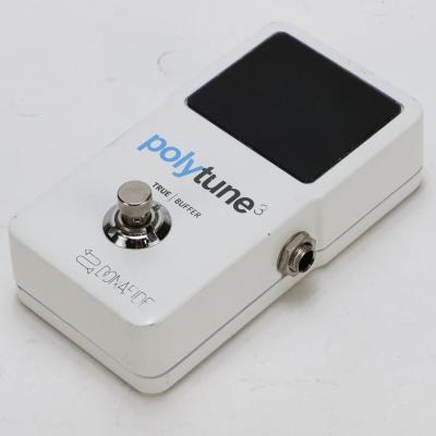 【中古】 チューナー tc electronic PolyTune 3 バッファー内蔵 ポリフォニックチューナー ポリチューン ペダルチューナー 全体