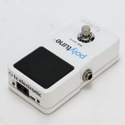 【中古】 チューナー tc electronic PolyTune 3 バッファー内蔵 ポリフォニックチューナー ポリチューン ペダルチューナー 全体