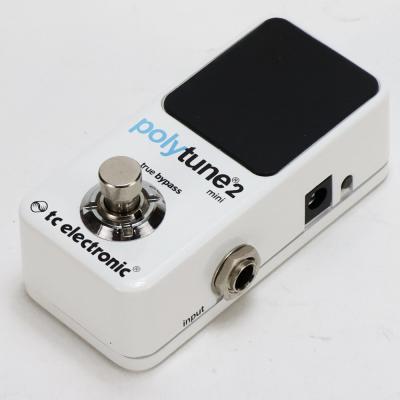 【中古】 チューナー tc electronic PolyTune 2 mini バッファー内蔵 ペダルチューナー tcエレクトロニック 全体