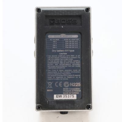 【中古】デジタルリバーブ エフェクター BOSS RV-5 Digital Reverb ボス リヴァーブ エフェクター 裏面