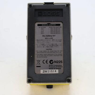 【中古】 スーパーオーバードライブ エフェクター BOSS SD-1 Super Over Drive ギターエフェクター 裏面