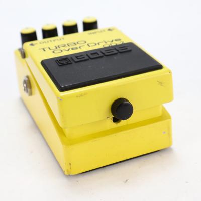 【中古】ターボオーバードライブ エフェクター BOSS OD-2 TURBO OverDrive Made in Japan ボス ギターエフェクター 側面