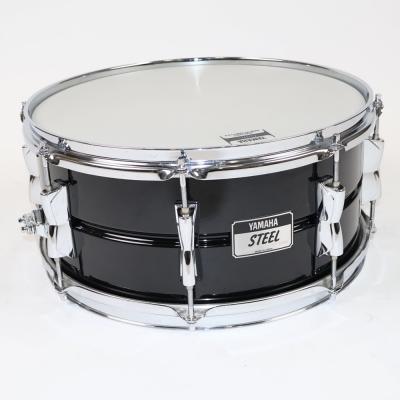 【中古】 スネアドラム ヤマハ YAMAHA SD2076B Seamless Black Steel Shell 14x6 Made in Japan