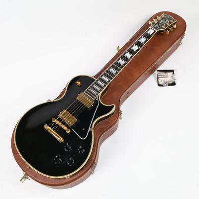 【中古】 エレキギター Gibson Les Paul Custom Black Beauty ’57 Reissue 1993年製 4.26kg 57クラシック搭載 オールマホガニーボディー Pre-Historic ギブソン レスポールカスタム