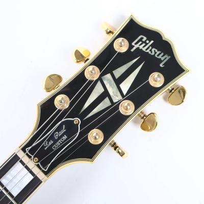 【中古】 エレキギター Gibson Les Paul Custom Black Beauty ’57 Reissue 1993年製 4.26kg 57クラシック搭載 オールマホガニーボディー Pre-Historic ギブソン レスポールカスタム 詳細画像