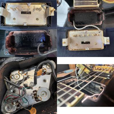 【中古】 エレキギター Gibson Les Paul Custom Black Beauty ’57 Reissue 1993年製 4.26kg 57クラシック搭載 オールマホガニーボディー Pre-Historic ギブソン レスポールカスタム 詳細画像