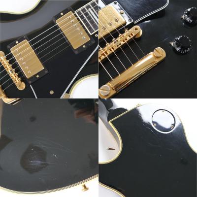 【中古】 エレキギター Gibson Les Paul Custom Black Beauty ’57 Reissue 1993年製 4.26kg 57クラシック搭載 オールマホガニーボディー Pre-Historic ギブソン レスポールカスタム 詳細画像