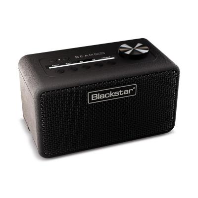小型ギターアンプ Blackstar BEAM MINI Bluetoothスピーカーとして使用可能 アプリで操るミニアンプ ブラックスター ビームソロ 左斜めアングル画像