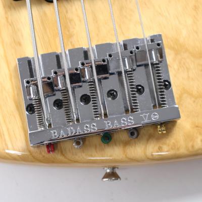 【中古】Crews Maniac Sound クルーズ マニアックサウンド JB-2005 Natural 5弦エレキベース 詳細画像