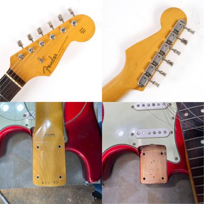 【中古】 エレキギター Fender Japan ST62-70 CAR Mod. 1989年-1990年製 ピックアップ/ピックガード交換あり ピックアップ不明 詳細画像