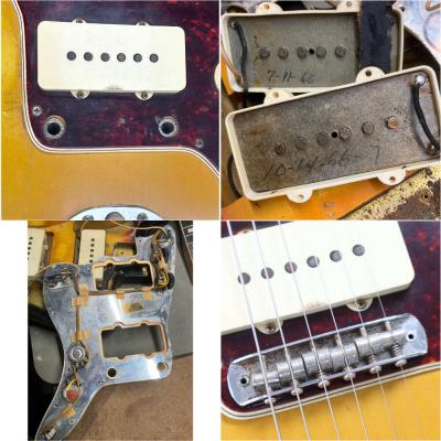 【中古】 エレキギター Fender JazzMaster 3color Sunburst 1966年製 ブリッジ交換 ナット交換あり フェンダー ジャズマスター 詳細画像