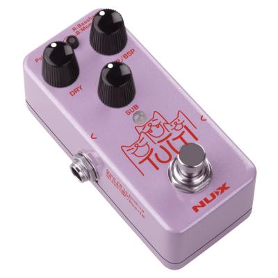 NUX ニューエックス NPO-2 TUTTI Polyphonic Octave Pedal オクターバー ギターエフェクター 斜めアングル画像