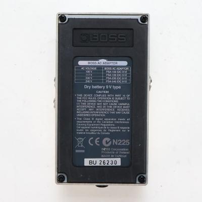 【中古】 デジタルディレイ エフェクター BOSS DD-3 Digtal Delay ギターエフェクター ディレイ 裏面
