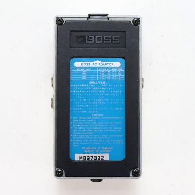 【中古】 デジタルディレイ エフェクター BOSS DD-3 Digtal Delay MADE IN JAPAN ギターエフェクター ディレイ 裏面