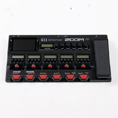 【中古】 マルチエフェクター ZOOM G11 ギターマルチエフェクター ズーム 正面