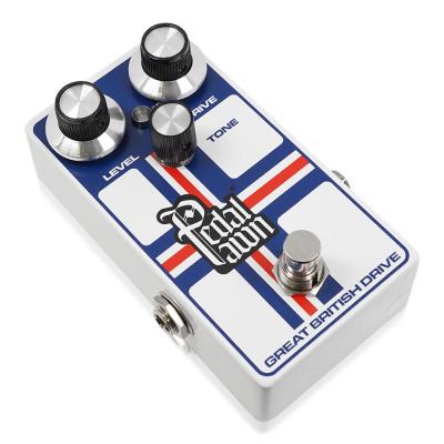 Pedal Pawn ペダルポーン GREAT BRITISH DRIVE オーバードライブ ギターエフェクター 斜めアングル画像