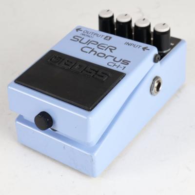 【中古】スーパーコーラス エフェクター BOSS CH-1 Super Chorus ギターエフェクター コーラス 側面