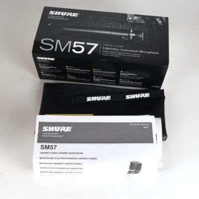 【中古】 マイク ダイナミックマイク 楽器用 SHURE SM57 シュアー 57 ゴーナナ シュア 付属品画像