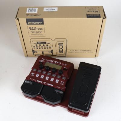 【中古】 ベースマルチエフェクター ZOOM B1X FOUR