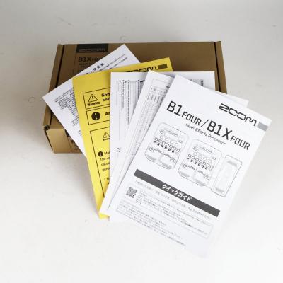 【中古】 ベースマルチエフェクター ZOOM B1X FOUR 付属品