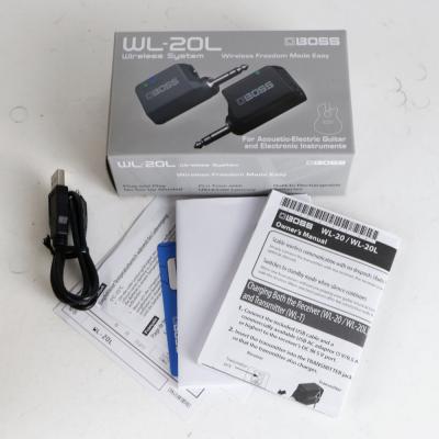 【中古】 BOSS WL-20L Wireless System ギターワイヤレスシステム 付属品