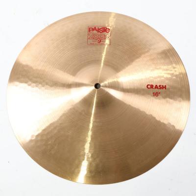 【中古】 クラッシュシンバル パイステ PAISTE 2002 Crash 16インチ クラッシュシンバル