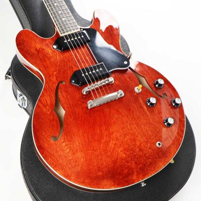【中古】Seventy Seven Guitars EXRUBATO-STD/S JT AR セミアコ エレキギター ボディ画像