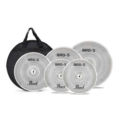 Pearl パール BRD-S Low Volume Cymbal Pack BRD Cymbal Set ローボリュームシンバルセット 専用ケース付属