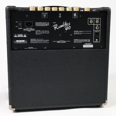 【中古】 ベースコンボアンプ フェンダー Fender Rumble 40 Combo ベースアンプ 本体画像 裏