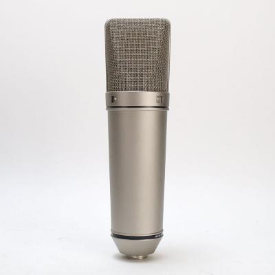 【中古】 コンデンサーマイク NEUMANN U87 Ai ショックマウント ウインドスクリーン付属 背面