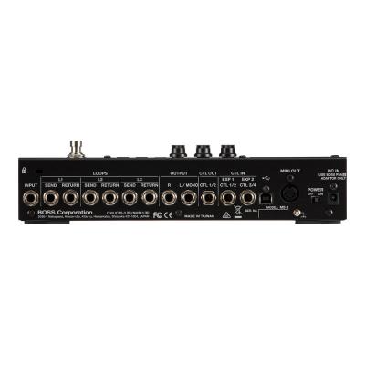 【訳あり】 BOSS MS-3 Multi Effects Switcher マルチエフェクター&スイッチャーシステム アウトレット 背面
