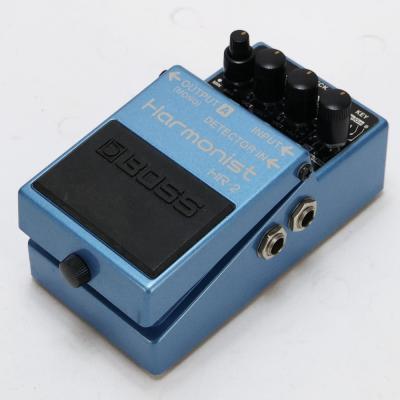 【中古】 ハーモ二スト エフェクター BOSS HR-2 Harmonist ギターエフェクター ピッチシフター 側面