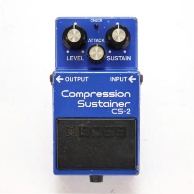 【中古】コンプレッサー エフェクター BOSS CS-2 Compression Sustainer Made in Japan ギターエフェクター