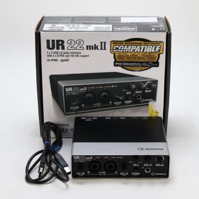 【中古】 オーディオインターフェイス Steinberg UR22mkII スタインバーグ USBオーディオインターフェース UR22 mk2