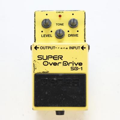 【中古】 スーパーオーバードライブ エフェクター BOSS SD-1 Super Over Drive Made in Japan ギターエフェクター