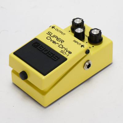 【中古】 スーパーオーバードライブ エフェクター BOSS SD-1 Super Over Drive ギターエフェクター 側面