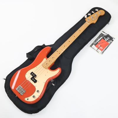 【中古】Fender フェンダー Mexico 50s Precision Bass Maple Fingerboard Fiesta Red 2010年製 プレシジョンベース エレキベース