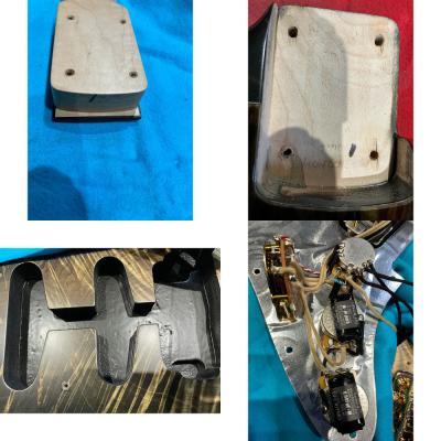 【中古】 エレキギター Momose MC-TOCHI-SP21/E MGR-FGR 2021年製 圧倒的な木目をもつ栃材を使用 ピックアップ、ネック