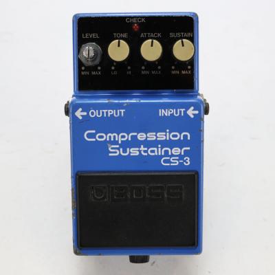 【中古】 コンプレッサー エフェクター BOSS CS-3 Compression Sustainer Made in Japan ギターエフェクター