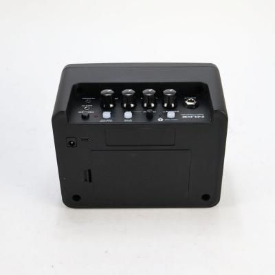 【中古】 NUX ニューエックス Mighty Lite BT MKII 小型アンプ コンボ ギター用 ベース用 モデリングアンプ 背面