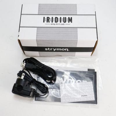 【中古】 Strymon IRIDIUM AMP & IR CAB エミュレーター 付属品