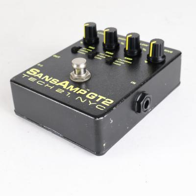 【中古】 TECH21 SansAmp GT2 アンプシミュレーター ギターエフェクター 側面