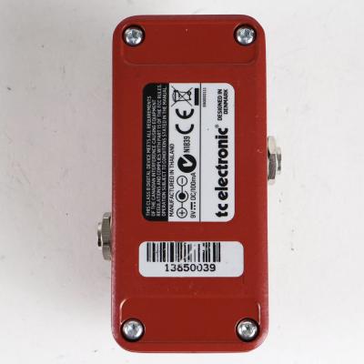 【中古】 リバーブ TC Electronic HOF mini Hall of fame 裏面