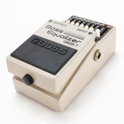 【中古】イコライザー エフェクター BOSS GEB-7 Bass Equalizer ベースエフェクター 側面