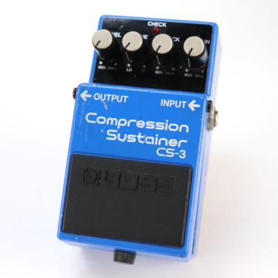 【中古】 コンプレッサー エフェクター BOSS CS-3 Compression Sustainer Made in Japan ギターエフェクター