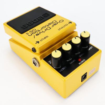 【中古】オーバードライブ ディストーション エフェクター BOSS OS-2 OverDrive Distortion ギターエフェクター 本体画像 斜め