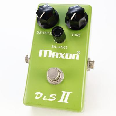 【中古】 Maxon マクソン D&S II LED無し アダプター駆動無し ディストーション オーバードライブ ギターエフェクター