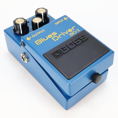 【中古】 ブルースドライバー エフェクター BOSS BD-2 Blues Driver ギターエフェクター オーバードライブ ブルドラ 本体画像 斜め 2