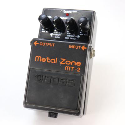 【中古】メタルゾーン エフェクター BOSS MT-2 Metal Zone ボス ギターエフェクター